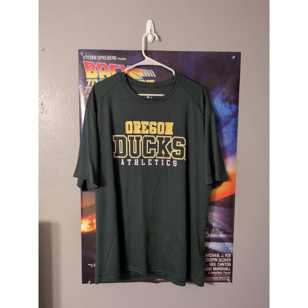 Badger Sport Oregon Ducks Athletics Green Shirt Size XL Men's